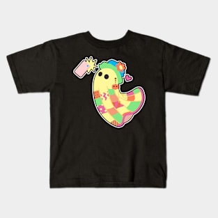 Selfie Ghost Kids T-Shirt